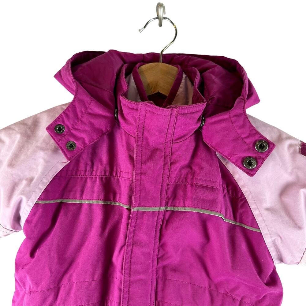 Childrens Place 3-in-1 Winter Snow/Ski Pink Jacket Toddler Girls Size 18mo Warm - Picture 2 of 12